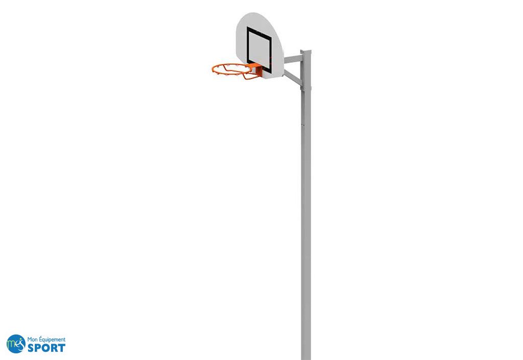 Panier de basket réglable à sceller dans le sol GB54 - Terrain