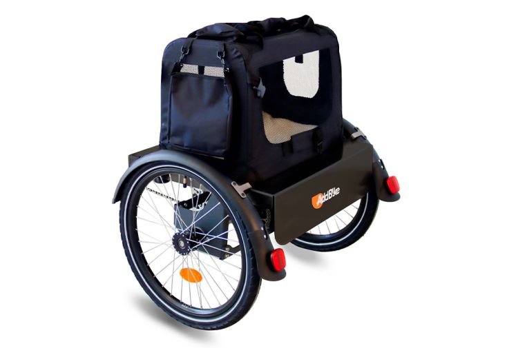 Kit remorque vélo acier et aluminium + caisse transport – B-Back