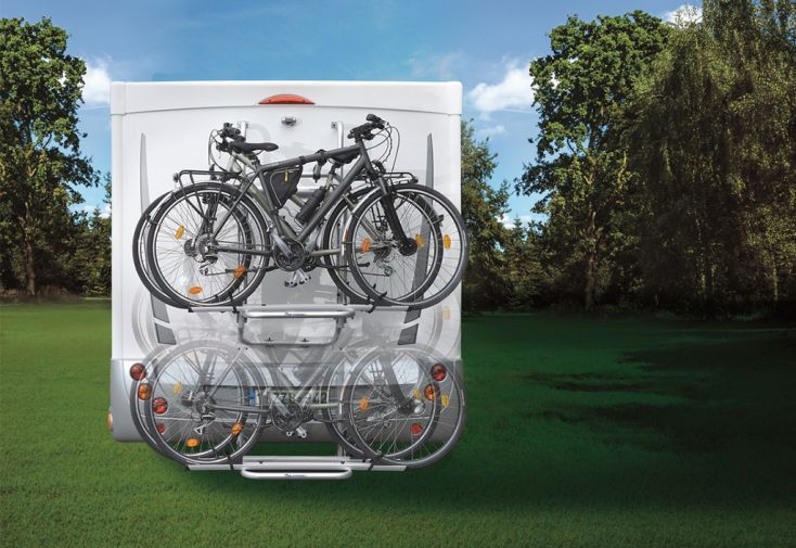 Porte-vélos Bike Lift électrique (2 à 3 vélos) pour camping-car - BR-Systems