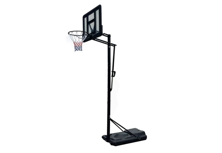Panier de basket mobile réglable en hauteur 2,30 – 3,05 m - Devessport