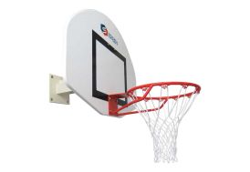 Panier de Basket Mural Rectangulaire, Hauteur Fixe - Metalu Plast