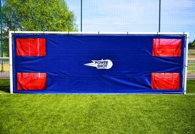 Filet de tennis-ballon Powershot - en acier 6 x 1,10 m