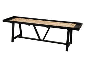 Table de shuffleboard en bois