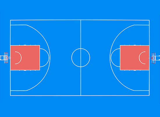 Terrain de basket